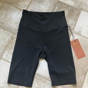 Girlfriend Collective Black Bike Shorts
